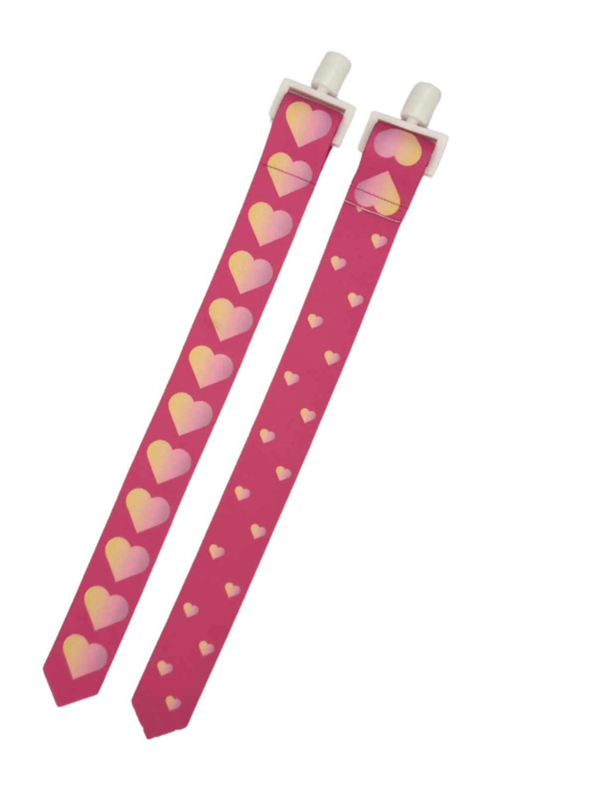 Pink Heart Flag Football Belt