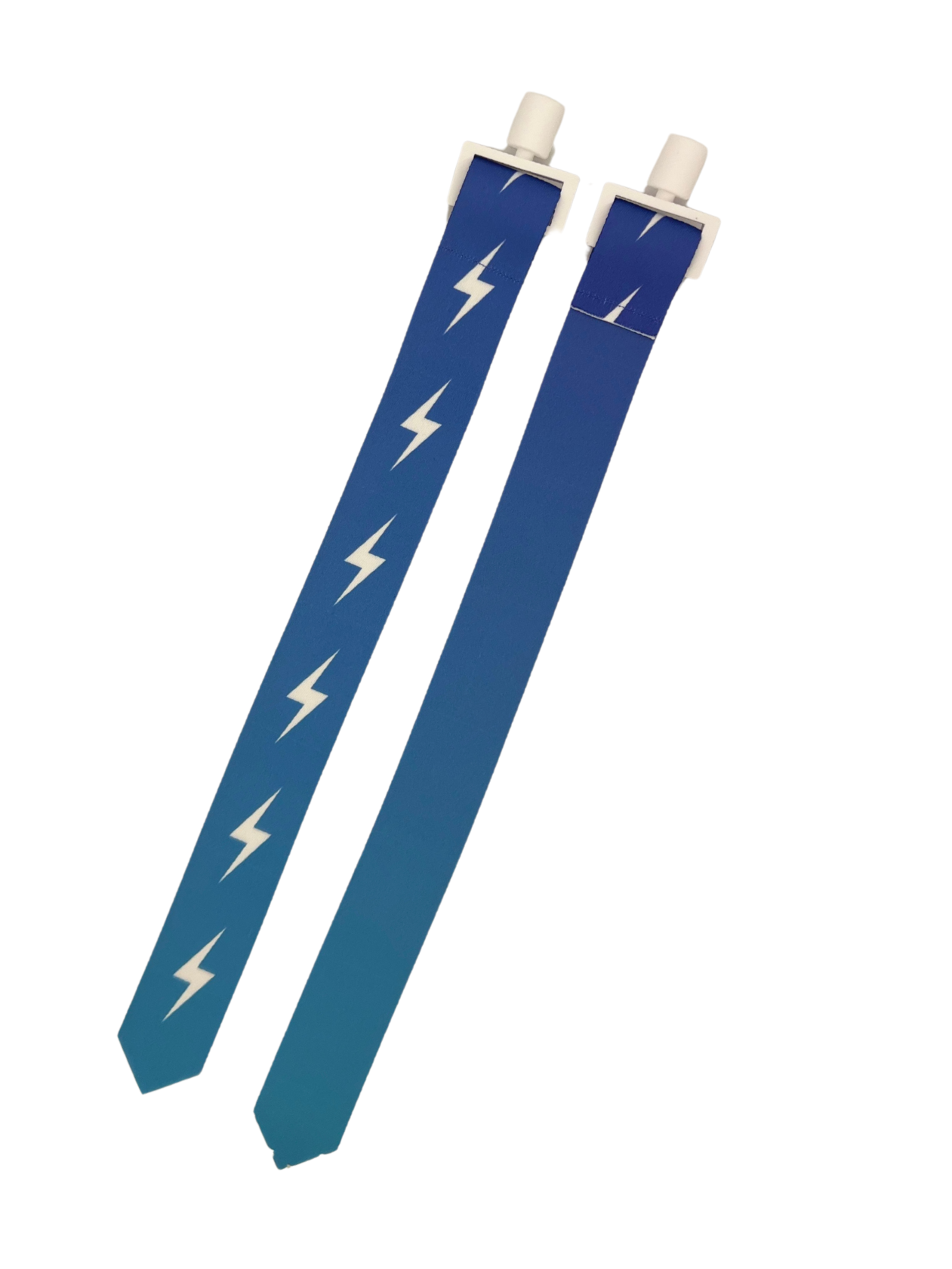 Blue Lightning Bolt Flag Football Belt